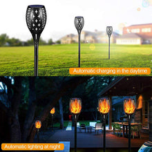 Load image into Gallery viewer, Outdoor Solar Flame - 96 LED Lamp