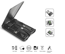 Load image into Gallery viewer, Urban Survival Card Case Organizer and Wireless Charger