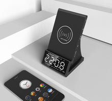 Load image into Gallery viewer, Wireless Charging Stand Bluetooth Speaker