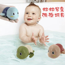 Load image into Gallery viewer, Plastic Baby Bath Toys Swimming Turtle