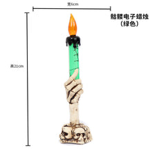 Load image into Gallery viewer, Resin LED Candle Decoration Candlestick