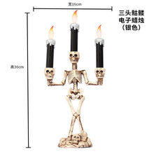 Load image into Gallery viewer, Resin LED Candle Decoration Candlestick