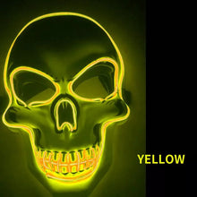 Load image into Gallery viewer, Halloween Glowing Mask