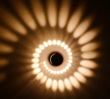 Load image into Gallery viewer, Spiral Hole LED Wall Light