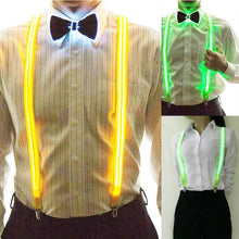 Load image into Gallery viewer, Men&#39;s Led Suspenders or Bow Tie