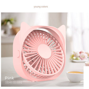 USB Mini Cat Desktop Fan