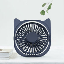 Load image into Gallery viewer, USB Mini Cat Desktop Fan