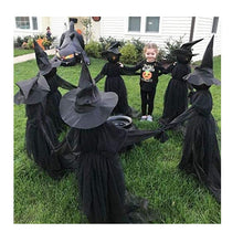 Load image into Gallery viewer, Light-Up Witches Wizard Halloween Decorations