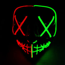 Load image into Gallery viewer, Halloween Glowing Mask