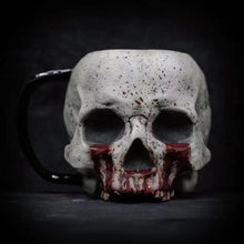 Load image into Gallery viewer, Skull Cup Coffee Mug Gothic Home Decor