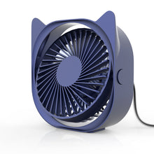 Load image into Gallery viewer, USB Mini Cat Desktop Fan