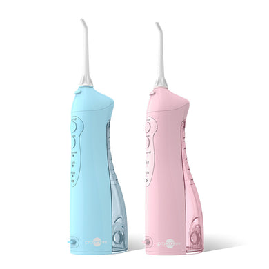 Oral Irrigator USB Rechargeable Water Flosser Portable Dental Water Jet 300ML Water Tank Waterproof Teeth Cleaner