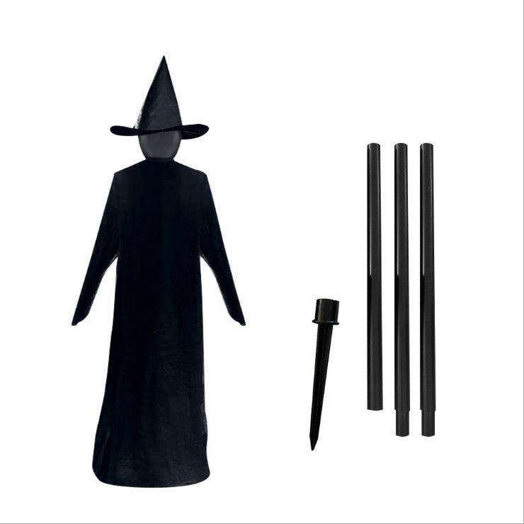 Light-Up Witches Wizard Halloween Decorations