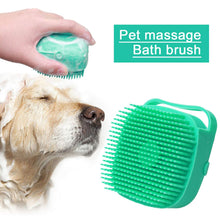 Load image into Gallery viewer, Dog Bath Massager Brush