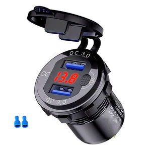 Fast Dual Charger QC 3.0 36W - Car USB