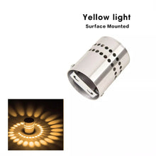 Load image into Gallery viewer, Spiral Hole LED Wall Light