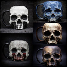 Load image into Gallery viewer, Skull Cup Coffee Mug Gothic Home Decor